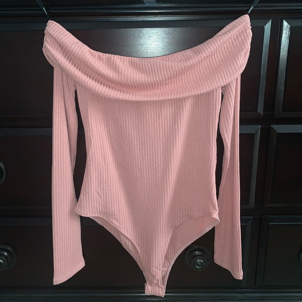 Pink Long Sleeve Bodysuit